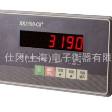 上海原厂供货XK3190-C8+t称重显示控制器标配4-20mA，RS232,485