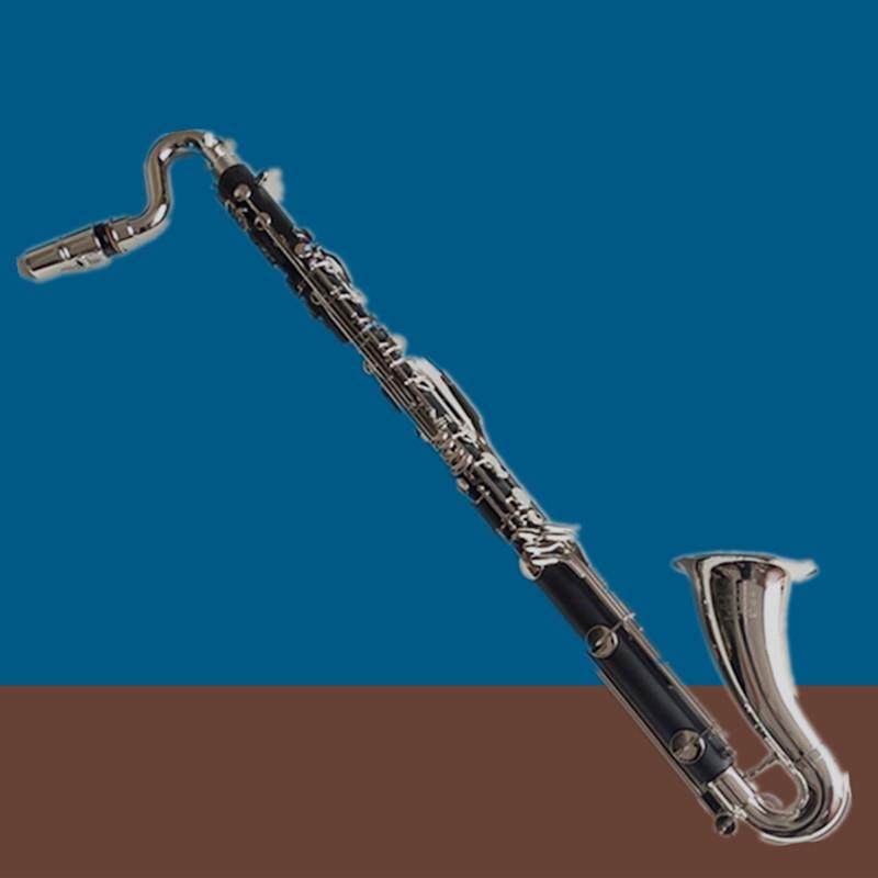 哈麦伦木管乐器胶木低音单簧管降B调学生初学成人乐队专业演奏