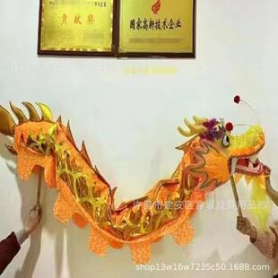 儿童舞龙手龙单人舞龙舞龙道具文化体育用品元宵节道具