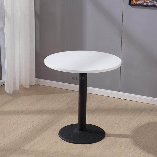 洽谈小圆桌小方桌简约休闲办公接待休闲奶茶甜品4S门店会展桌子