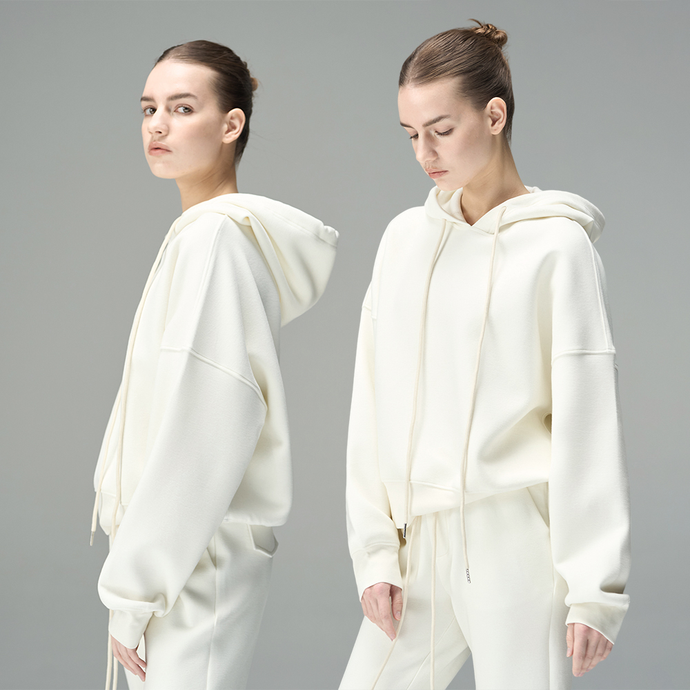 MISSCHANGE美式复古短款卫衣