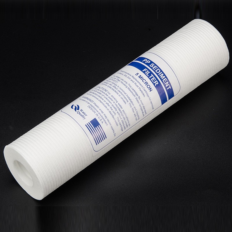 10寸压纹PP净水器滤芯120克PP棉1微米5微米PP棉熔喷pp棉