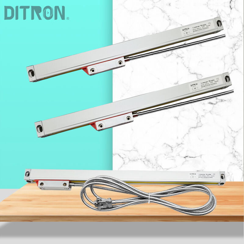 Ditron数显光栅尺位移传感器数显表铣床光栅尺高精度电子尺显示器