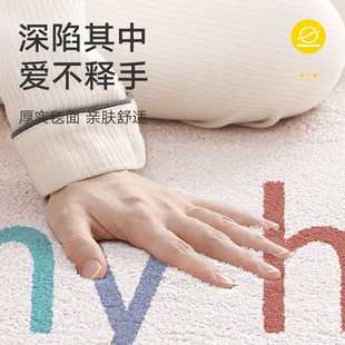 大江圆形地毯卧室电脑椅子地垫客厅沙发转椅地板垫子家用书房脚垫