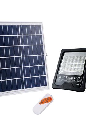 l太阳能LK投6XJI光灯户外IP6防水ed路灯庭新农村太阳能灯室内院灯