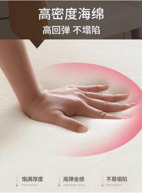 意黑色网红餐椅现代简约酒店轻奢布艺设家IMV用椅子休闲靠背计式