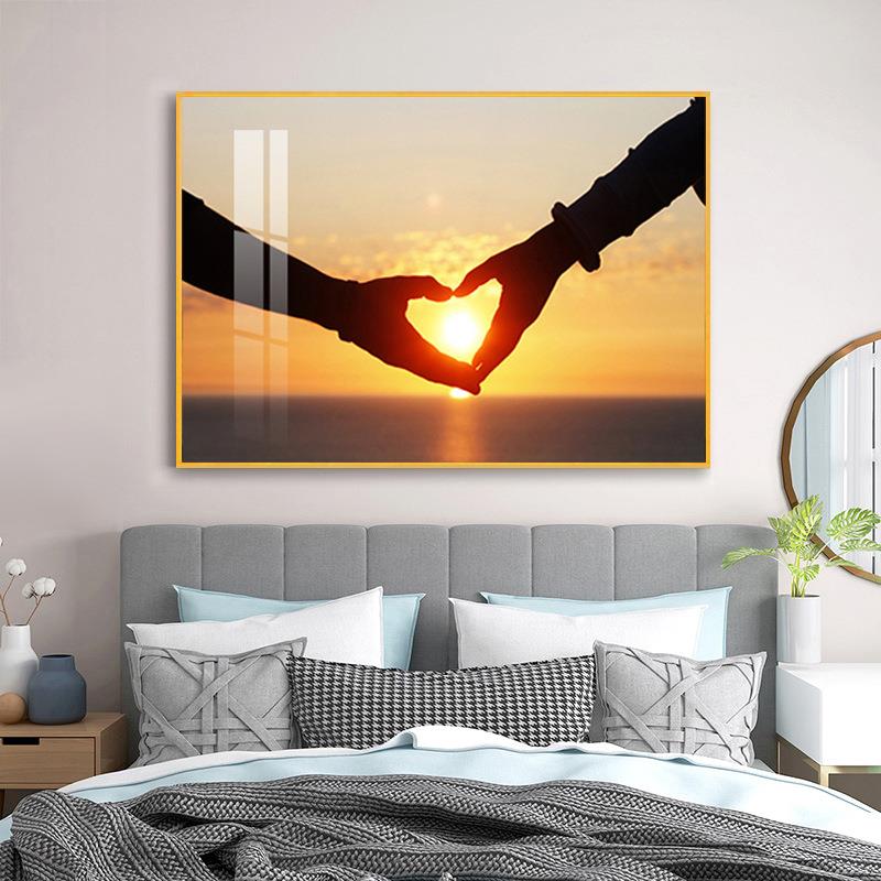 卧床头装饰画现代简约025酒新款主卧2房室间533挂画温馨店宾馆墙