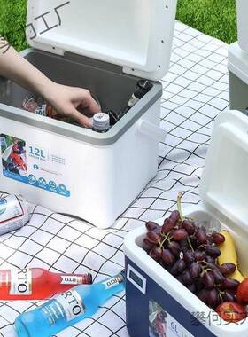 户外露营保温箱XSD冰箱冷藏箱野餐烧手烤提便式车携保载鲜桶冰包