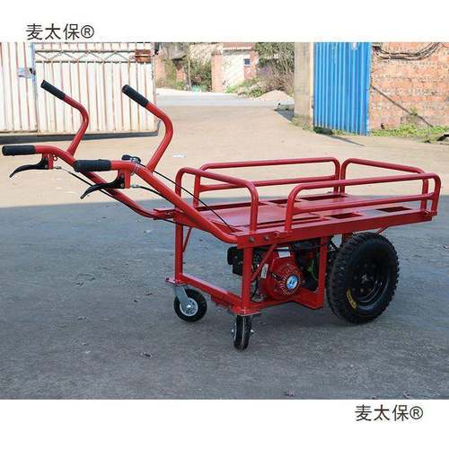 柴油工汽电动平板ITH三轮车果园地手车推油山地农用双轮鸡公爬麦