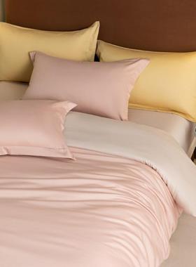 母婴级被GDMA类10支0澳棉四件套全棉纯棉酒店宿风四件套民全棉套