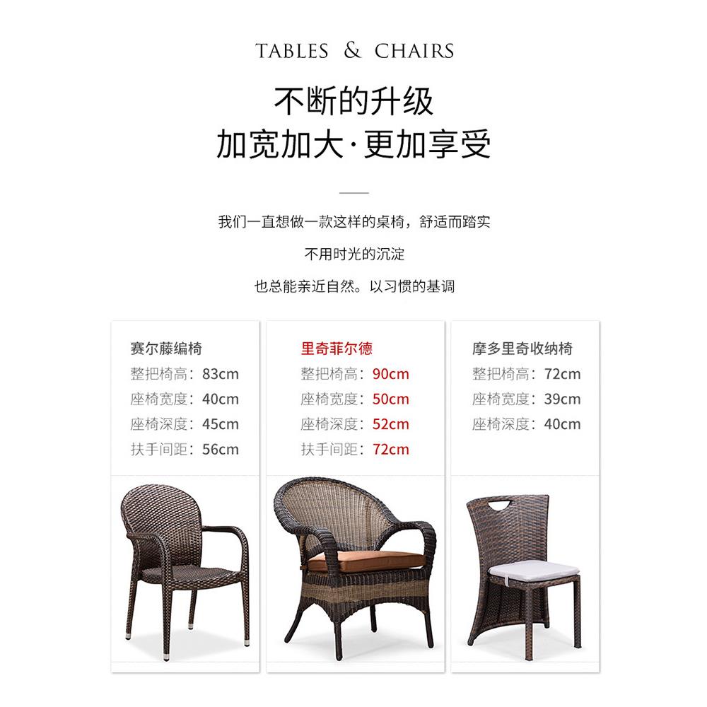 茶桌椅组合大庭TYE理户外院花石园几家用茶台高档欧式茶休闲茶桌