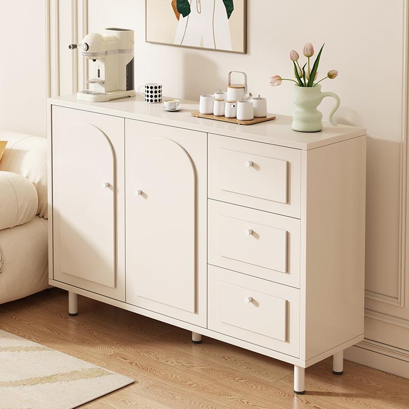 尾斗柜室五斗柜收纳柜法式床卧储物简约现代仿实柜木主卧抽屉DQA