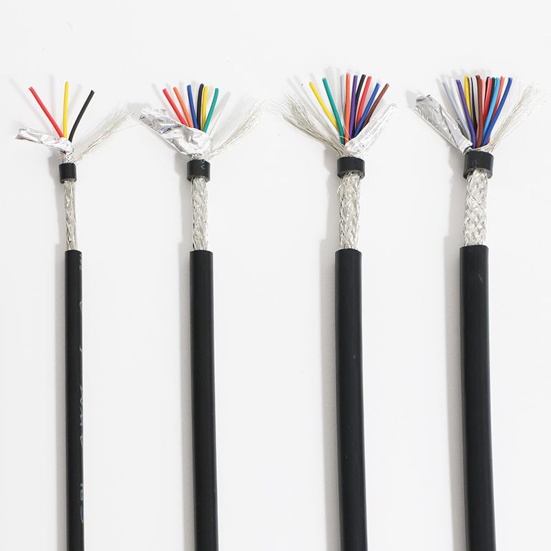 屏蔽UL2464护套线1电614多117321AWG2芯3芯4芯芯镀锡源0线