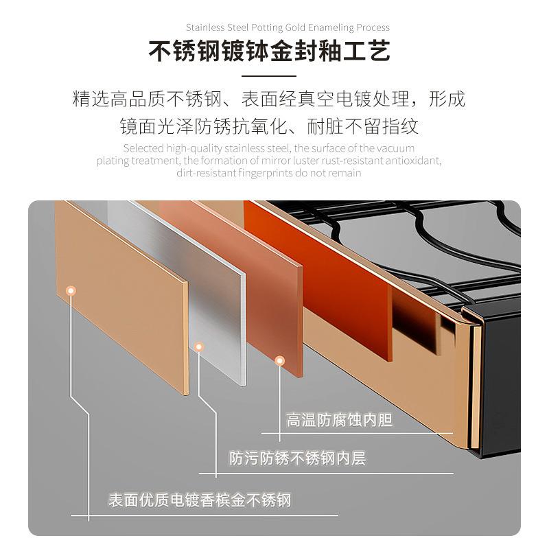 轻奢餐椅家用现代简约设计师款餐桌椅组合不锈钢高端饭桌餐椅子