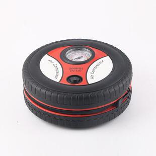 轮汽车载胎充气泵快速便携307小轿车车胎高压打车气泵小型电充气