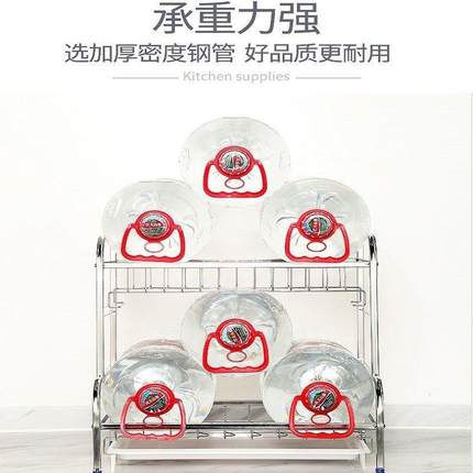 304不锈格钢厨房架新子置物UYE架款架柜子碗筷沥水碗架收纳盒放碗