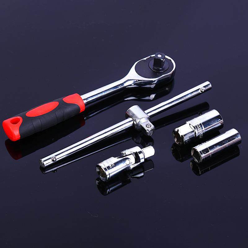 汽RAF37件套套筒组套筒工具箱组合汽修具工修套筒扳手组合套装