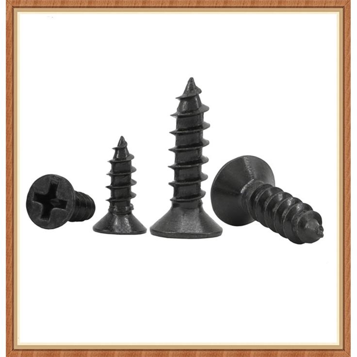 黑色KA十NTR沉头自攻.钉ST1ST1.2ST1.3螺ST1字.4ST15ST1.6平头