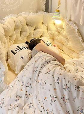 上枕头床寝上床边铺好物宿舍室睡软包腰靠改造玩靠GIU枕觉床头大