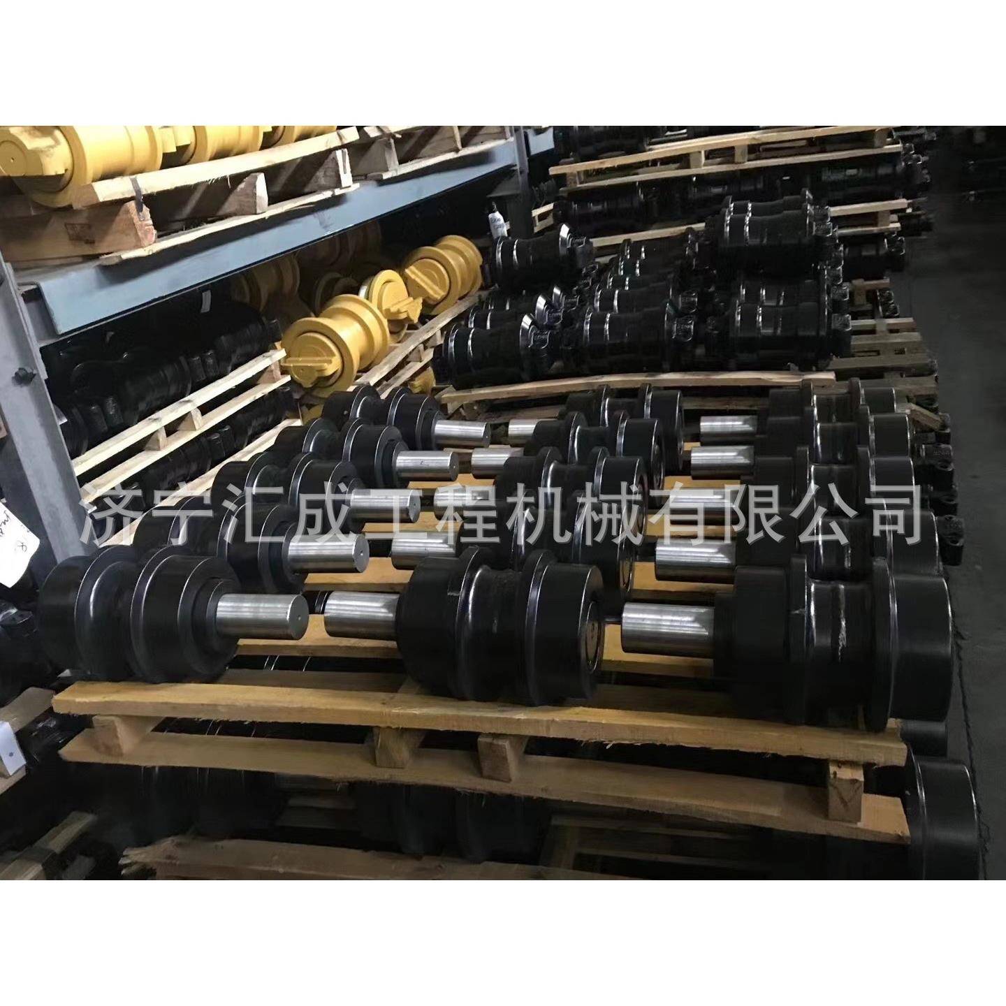 PC200挖机筋2各品牌履链条00掘机履挖带总成支重轮链托轮驱动齿等