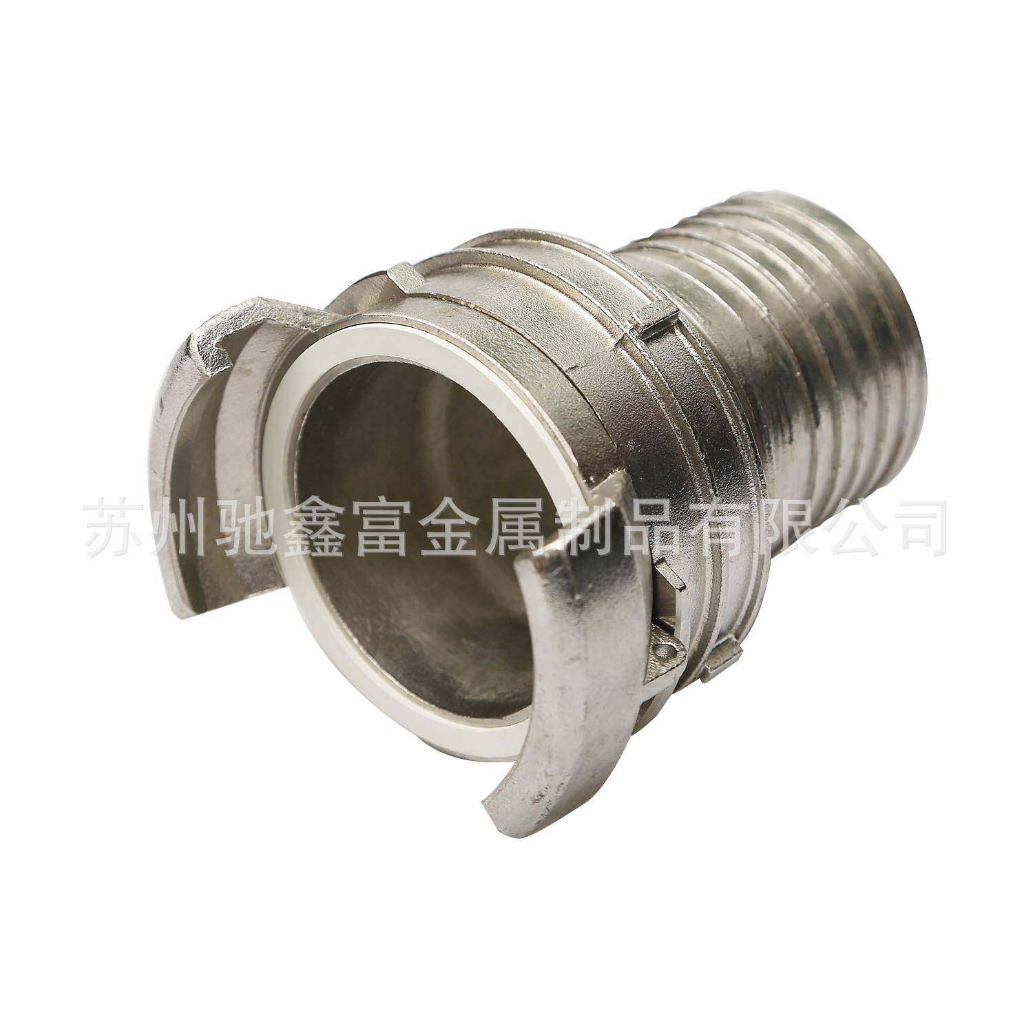 SSQ锈钢法式头管尾域带锁不石油水接电机械领管连接