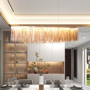 意式现代轻奢吊别墅酒店服装店前厅台餐厅ZKO饭吧台大利网红意流