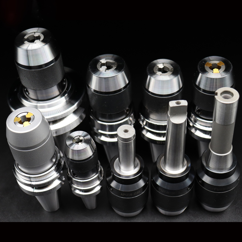 数控一体自紧钻夹头BT30/BT40/BT50 APU13APU16 R8柄直柄