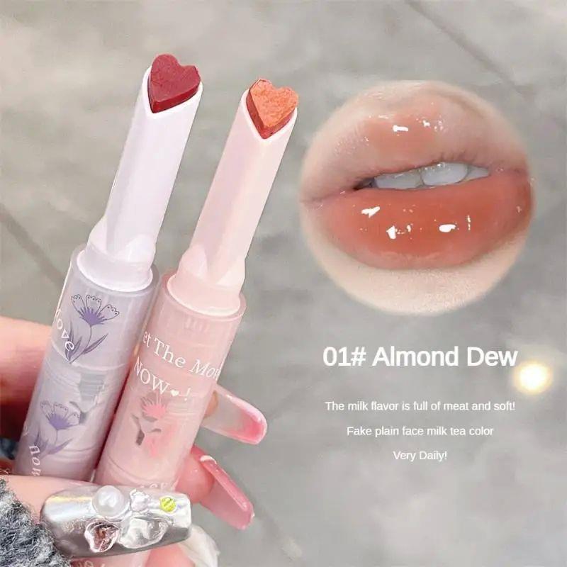 Lip Gloss Flower Knows Jelly Mirror Lipstick Heart-shaped Wa图片