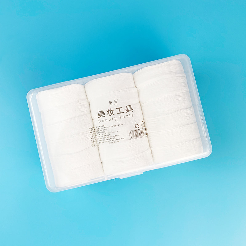 盒装化妆棉片圆棉卸妆棉水疗图片