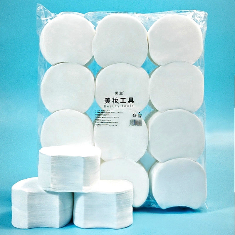 黑兰平纹缺角棉片湿敷用贴合脸部图片
