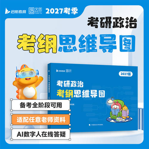 2027年新版徐涛考研政治思维导图