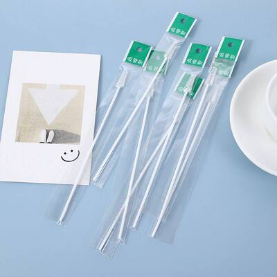奶瓶吸管刷宝宝婴儿奶嘴杯子清洗刷玻璃试管小刷子一次性清洁工具