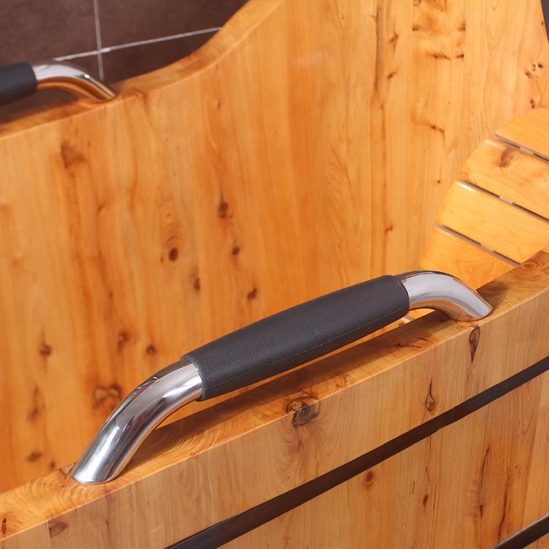 悦享沐浴桶家用泡澡洗浴加厚成人实木木缸洗澡儿盆桶童浴ZAI柏木