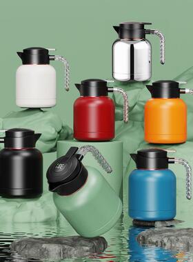 3能0智显MQR温保温壶不锈钢4焖壶老白茶闷泡壶带过滤大茶容量暖水