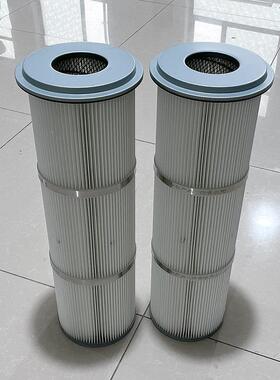 除尘器滤筒装阻覆滤芯涂喷砂抛膜丸机滤筒燃集粉尘防静电过WRU滤