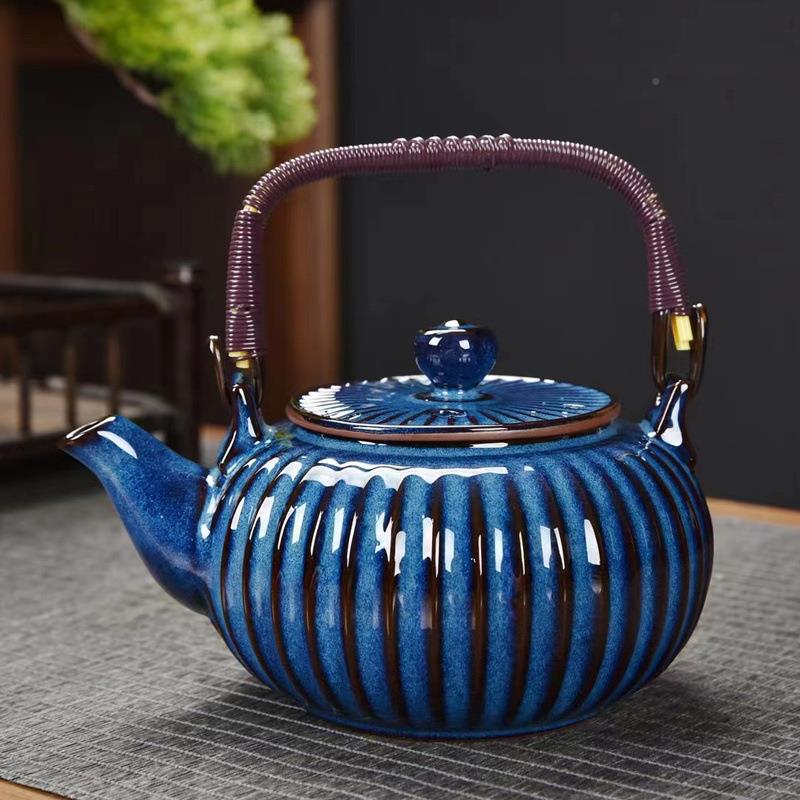 茶具茶陶复瓷大号家用壶提梁壶水壶884大容量泡茶冷壶水壶凉水壶