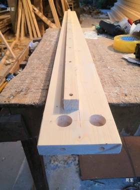 床帮LWP床梁母床边实木龙骨架松木木床横横方杆条床板条床料子支