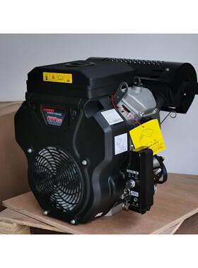 重庆隆VAA鑫loncin双汽油发动机LC缸V78F2D-2，678cc平键25.4MM