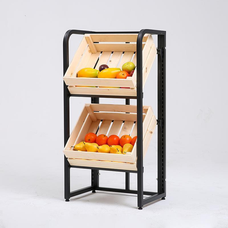 超市NRQ水果菜货架家用厨房蔬置架红酒架生收鲜多层陈物列纳展示
