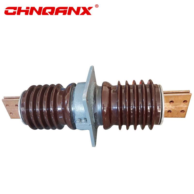 黔兴CWB-20KV2000A3000A户外高压陶瓷穿墙套管20-24KV绝缘管直销