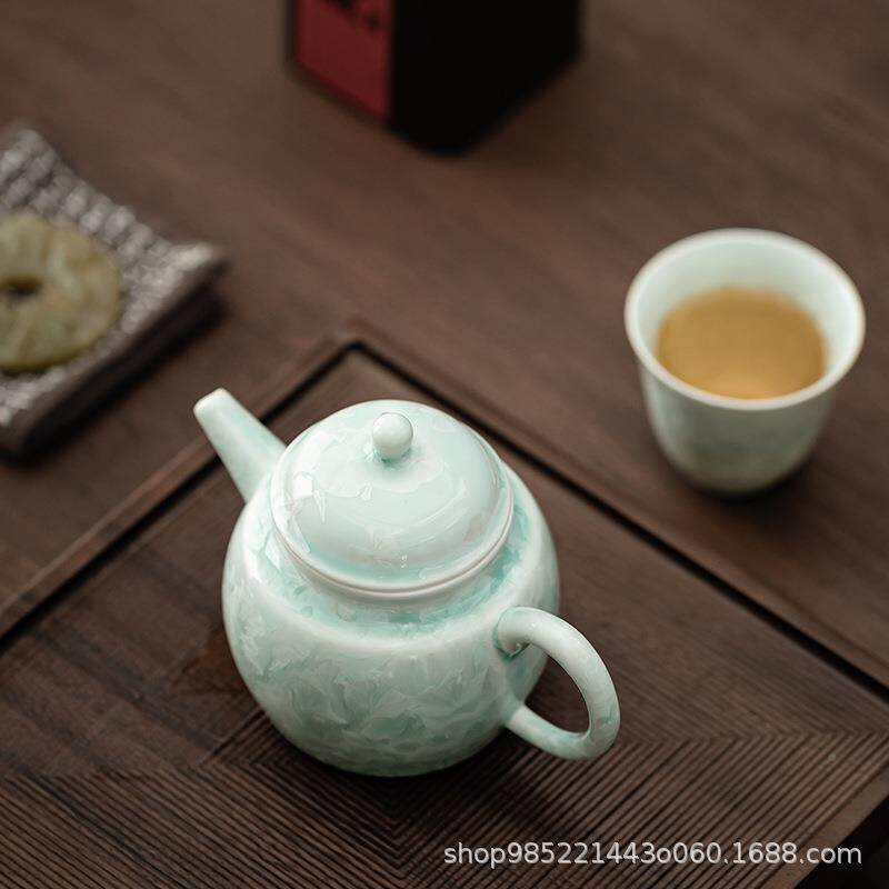 窑结晶壶精变致WVR龙胆泡茶壶茶家用户外用茶具可送礼办公带盖茶