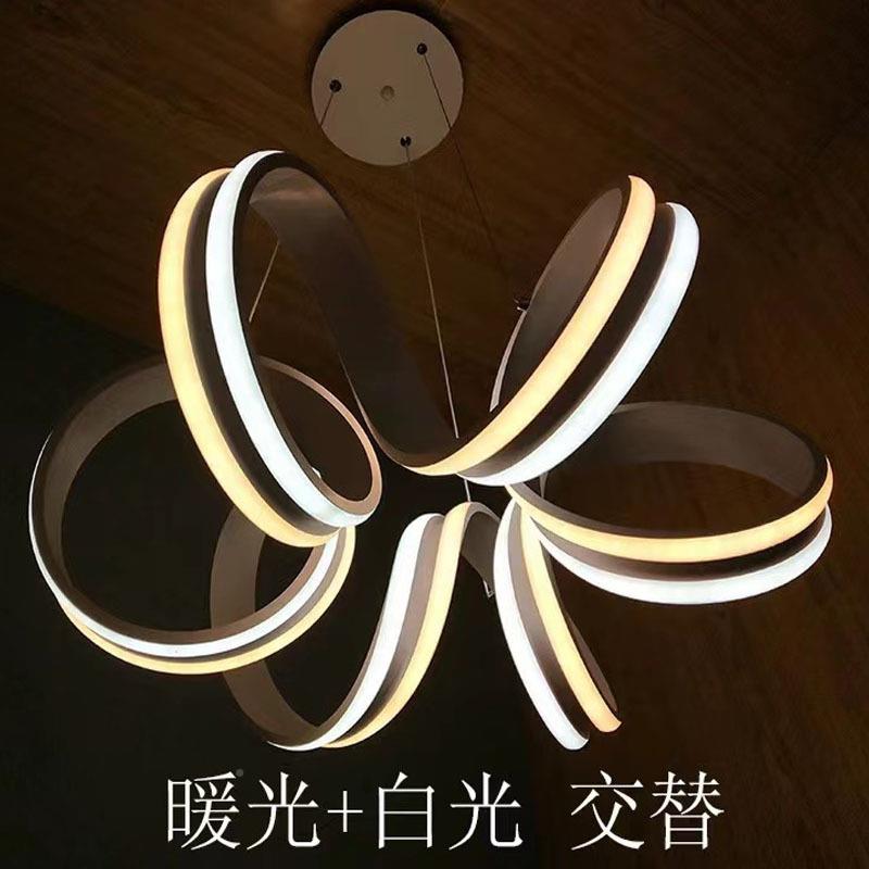 餐灯厅吊灯吸家用led灯174简约现代顶灯饭厅创大气遥控意新品灯具