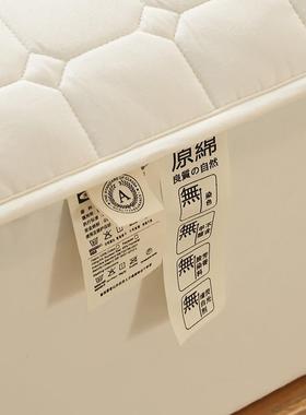 新款全棉套夹滑棉加厚床笠单件GQY防席梦思床垫保护纯棉罩床套防