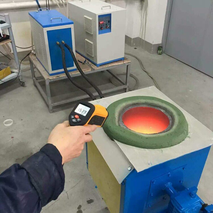 瑞奥中频熔铜炉100公斤节能