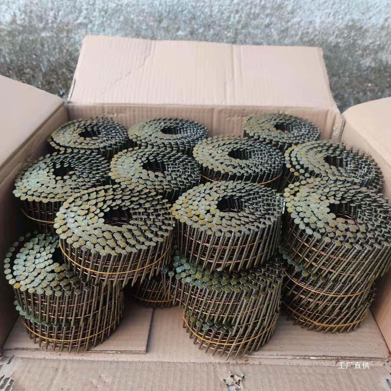 螺纹卷钉光5杆盘钉木包装定钉托盘363固钉2532384长5057环箱吾购