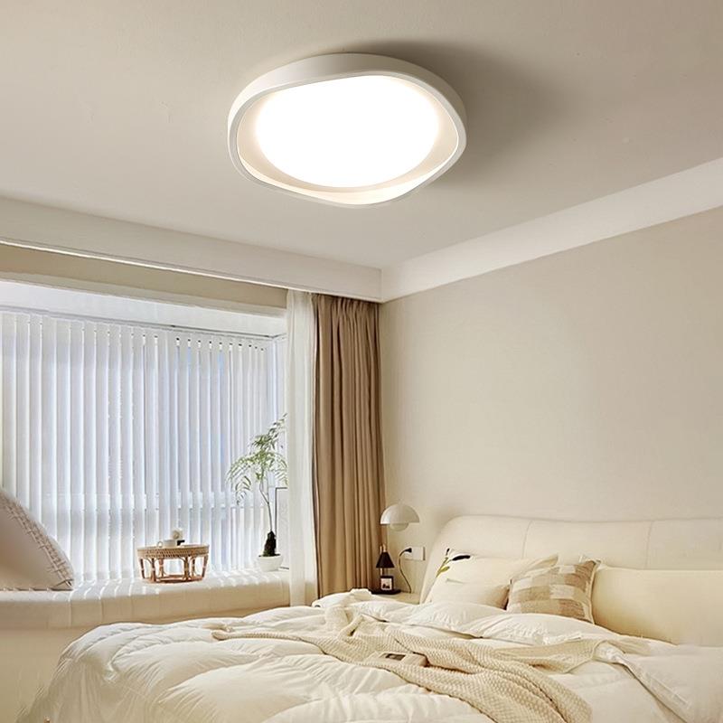 房卧室吸顶OSG灯现代圆简约法式奶油风形5书客厅创意202新款中山