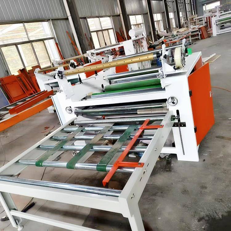 吸盘上自料自动码垛密1320度动贴纸机动修边板断膜全自PVC膜贴面