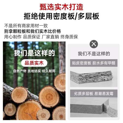 木书桌书体桌学生一家用学习写字实XJV桌简架易桌子卧室电脑桌办