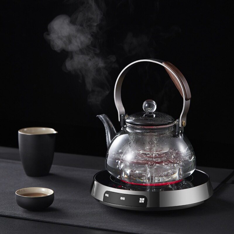 艾玛诗电陶炉煮茶炉多功能定时保温煮茶器家用超薄迷你养生炉跨境