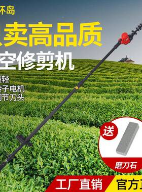 新款加剪长电动枝篱机伸缩锯园林苗高木TVY枝机绿果树毛竹弧形修